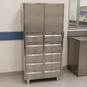 Die Punch Cabinet with Cupboard